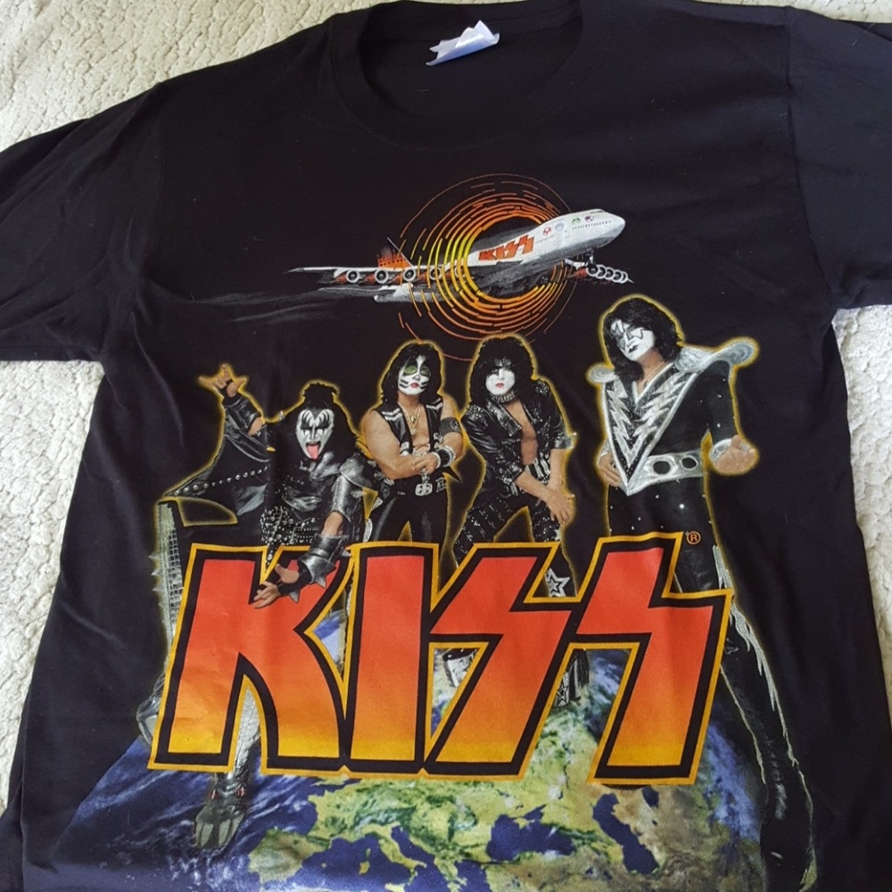 KISS tour unisex T-shirt